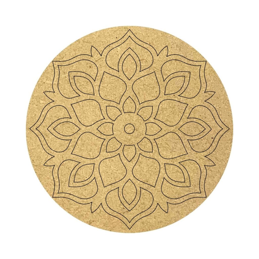 Premarked mdf cutouts