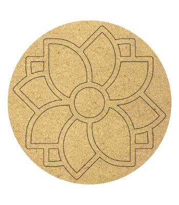 Pre-marked MDF cutout