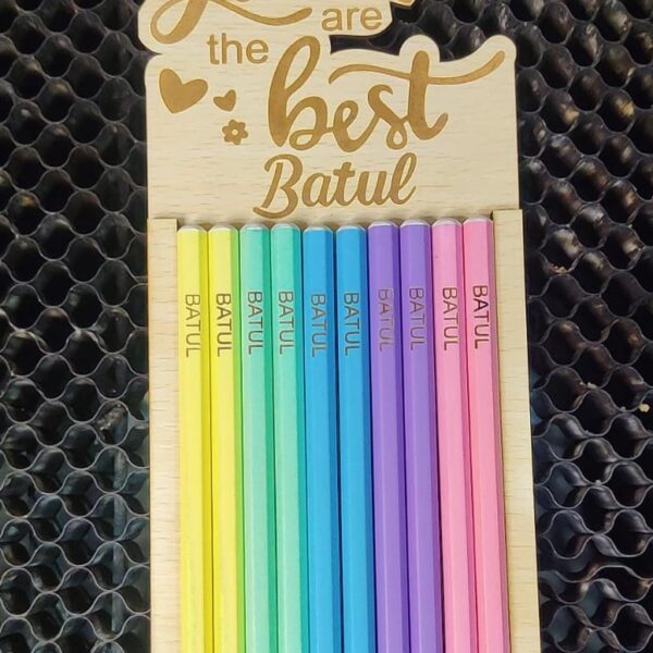 Personalized Engraved Pencil Set