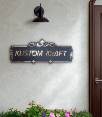 Name plate for home